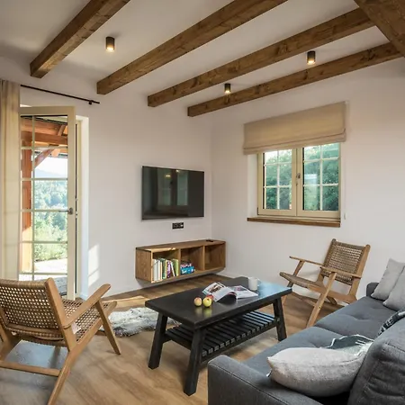 Villa In Beskydy With Sauna & Mountain Views Prostredni Becva