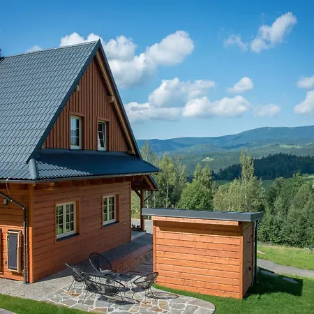 Villa In Beskydy With Sauna & Mountain Views